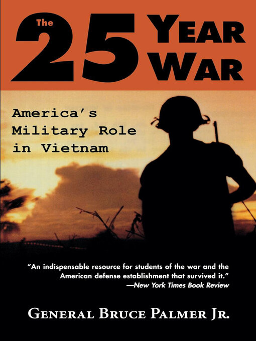 Title details for The 25-Year War by Bruce Palmer - Wait list